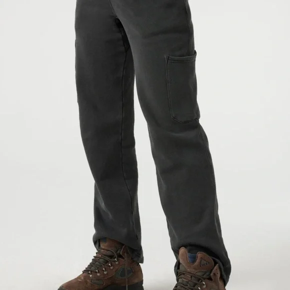 LIKE NEW JOAH BROWN CARGO JOGGERS WASHED BLACK - Picture 4 of 9